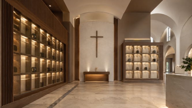 Criptas modernas para parroquias: cómo diseñar nichos que se integren a la arquitectura del templo